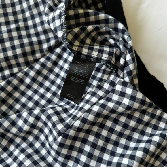 Rag & Bone Gingham Simone Pant - Picture 8 of 9